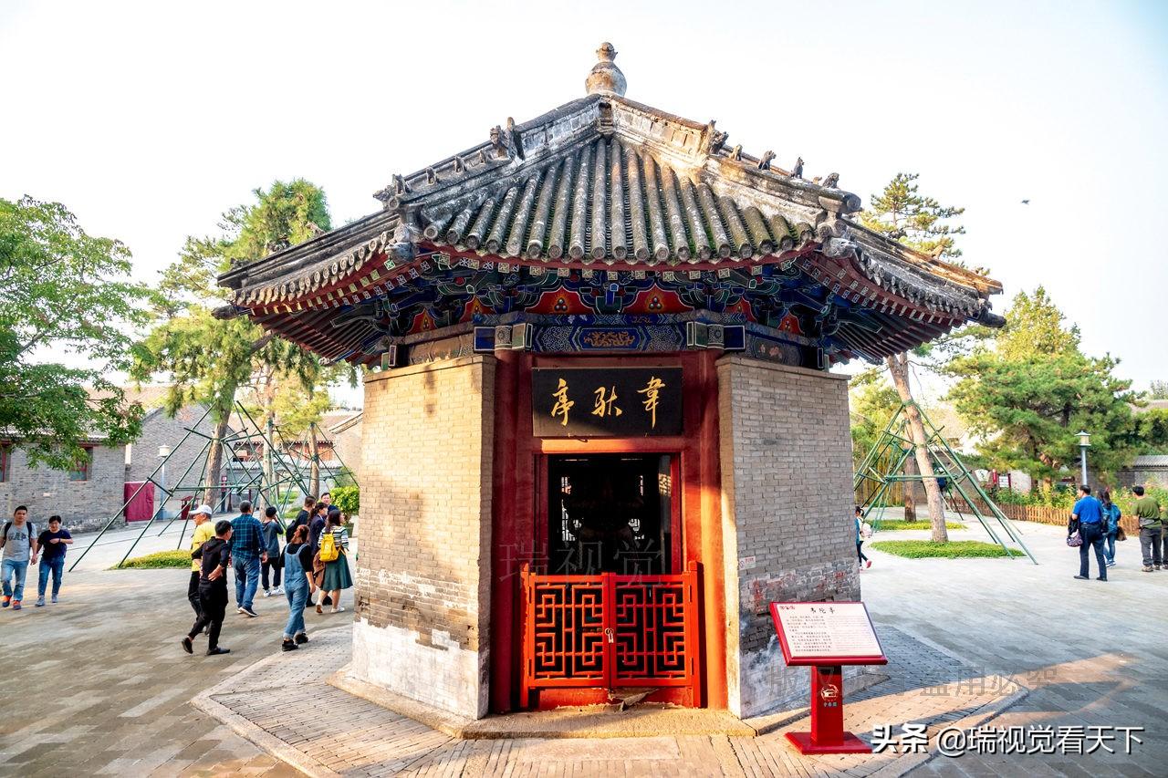 天津薊州：獨樂寺四塊匾額，分別是咸豐乾隆李白題寫，*獨有