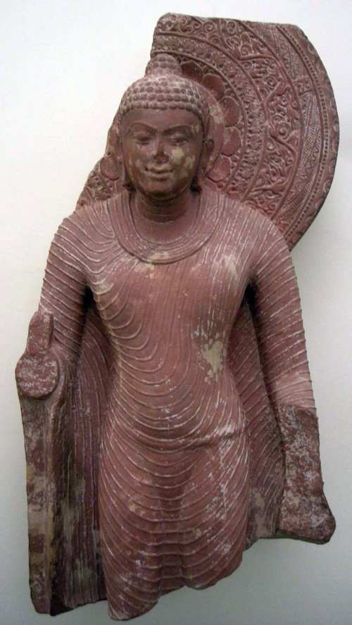 古代印度佛教雕像藝術(shù)_印度佛教雕塑材料技術(shù)_木頭佛像雕刻